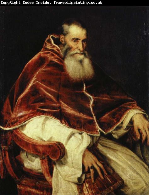 TIZIANO Vecellio paven paulus iii, alexander farnese